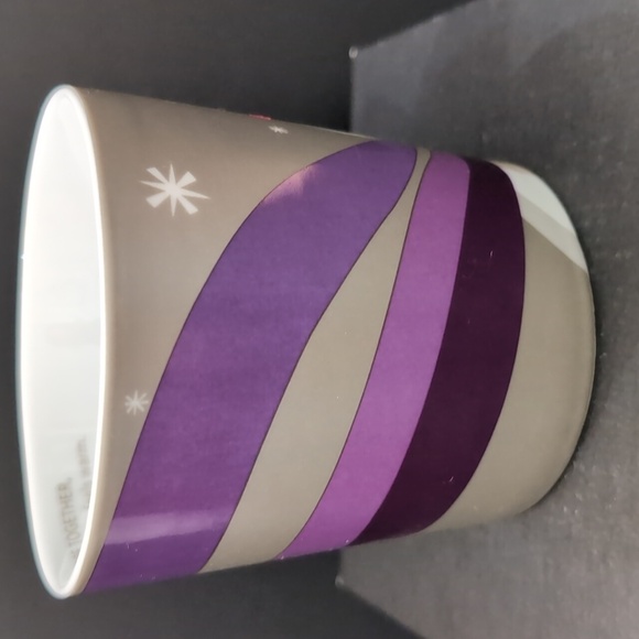 Starbucks 2011 Winking Snowman Coffee Mug with Red/ Purple Accents. - Picture 5 of 9